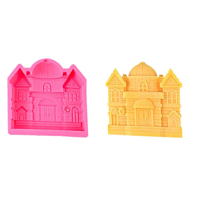 Castle Candle Silicone Mold