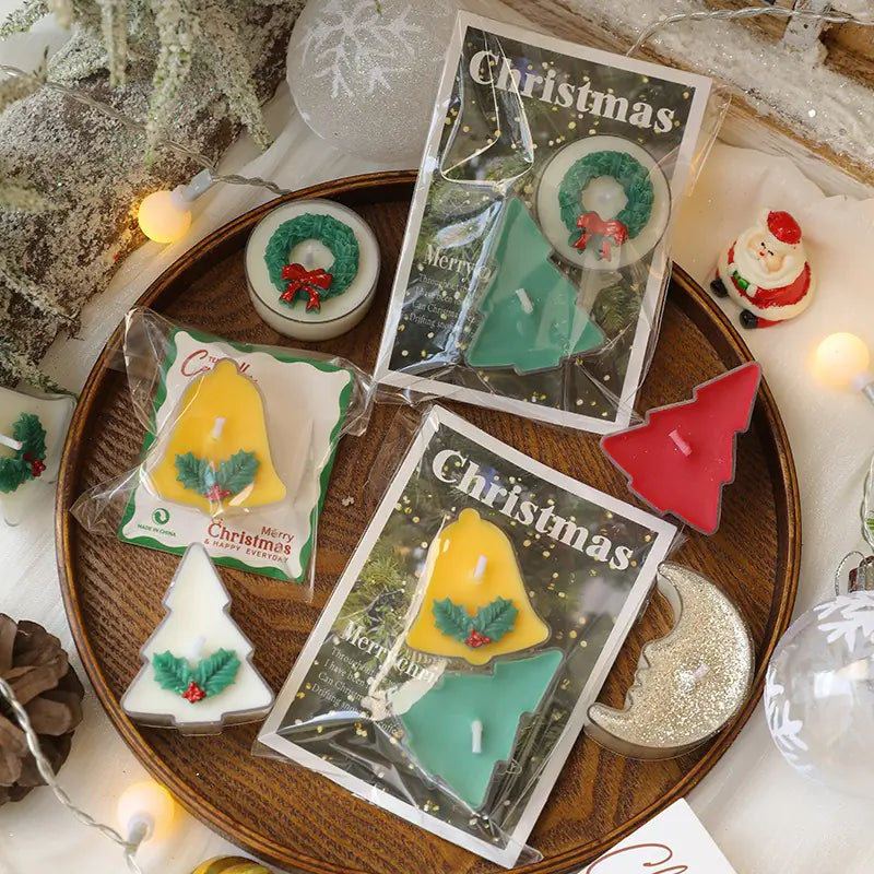 Creative Christmas Tree Bell Candle