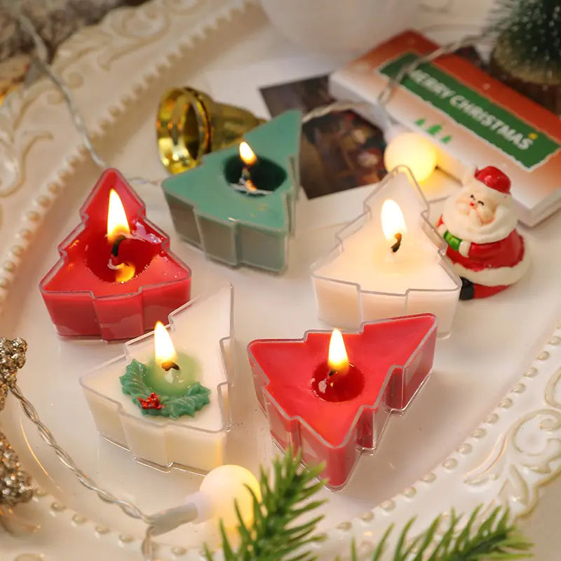 Creative Christmas Tree Bell Candle