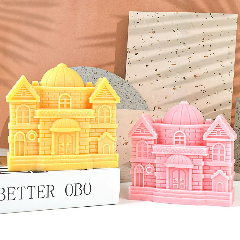 Castle Candle Silicone Mold