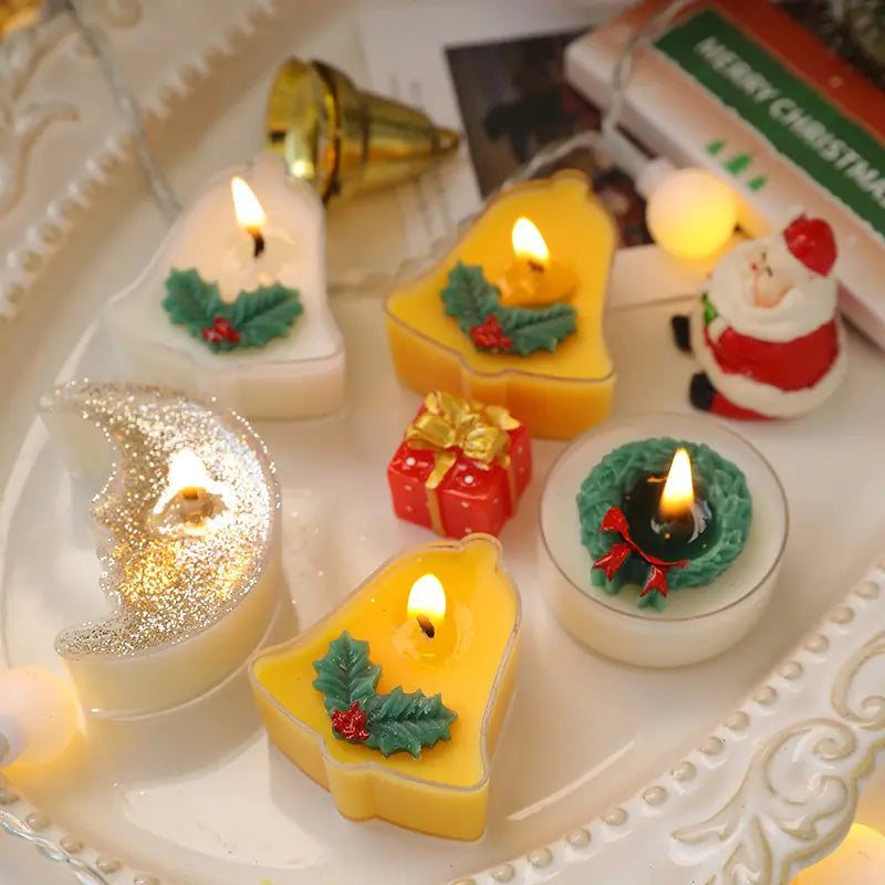 Creative Christmas Tree Bell Candle
