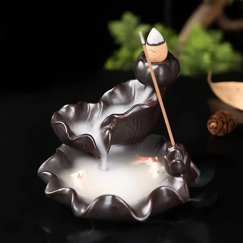 Ceramic Waterfall Incense