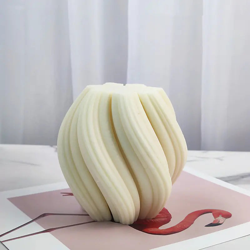 Geometric Silicone Candle