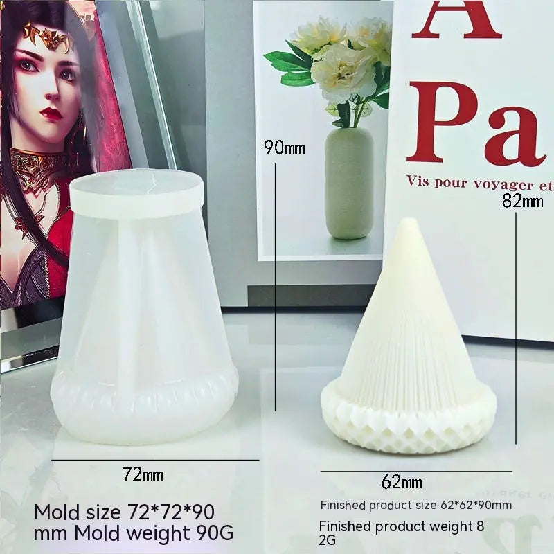 Christmas Tree Silicone Candle Mold