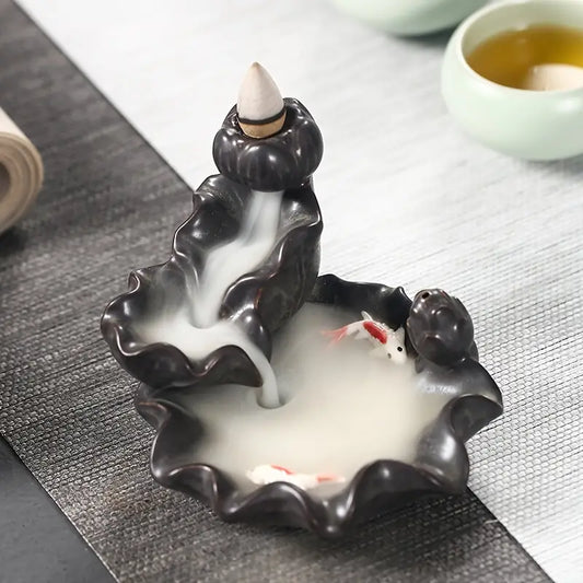 Ceramic Waterfall Incense