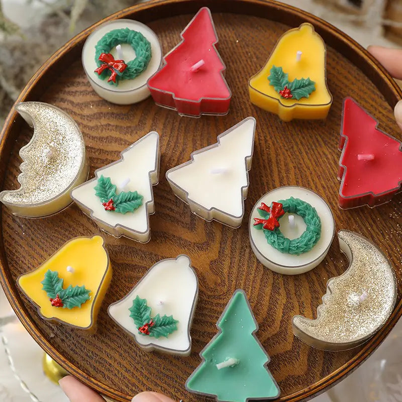 Creative Christmas Tree Bell Candle